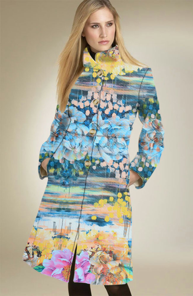 Фото 4 Ткань Пальтовая диагональ