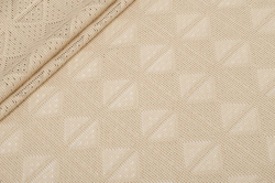 Ткань Трико Вязанный с узором мягкий гуртом та у роздріб