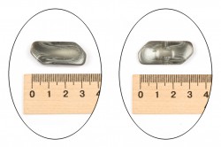 Ткань Пуговица пластик.№440(34*15мм) оптом и в розницу