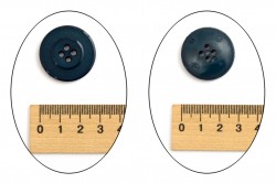 Ткань Пуговица пластик. №256 (28мм) оптом и в розницу