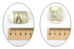 Ткань Пуговица пластик. №379 (40мм) оптом и в розницу