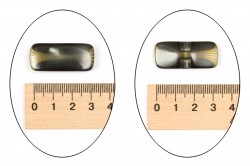 Ткань Пуговица пластик.№442(34*15мм) оптом и в розницу