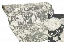 Фото 1 Ткань Гипюр с бисером и пайетками оптом и в розницу