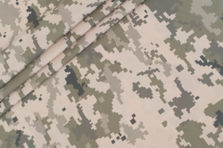 Фото 1 Ткань Плащевка Укр. Пиксель военный оптом и в розницу