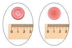 Ткань Пуговица пластик. №410 (22мм) оптом и в розницу