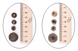 Ткань Кнопка Джинс. Метал. №60(20мм) оптом и в розницу