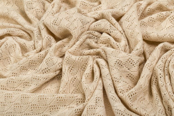 Фото 2 Ткань Трико Вязанный с узором мягкий