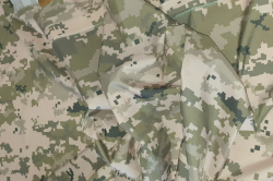 Фото 2 Ткань Плащевка Укр. Пиксель военный