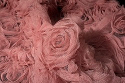 Фото 2 Ткань Гипюр Розы из сетки