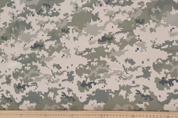 Фото 3 Ткань Плащевка Укр. Пиксель военный