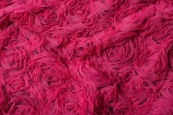 Фото 4 Ткань Гипюр Розы из сетки