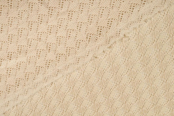 Фото 4 Ткань Трико Вязанный с узором мягкий