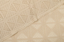 Фото 4 Ткань Трико Вязанный с узором мягкий