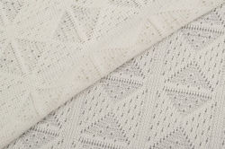 Фото 4 Ткань Трико Вязанный с узором мягкий