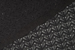 Фото 4 Ткань Трико Вязанный с узором мягкий