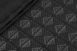 Ткань Трико Вязанный с узором мягкий оптом и в розницу